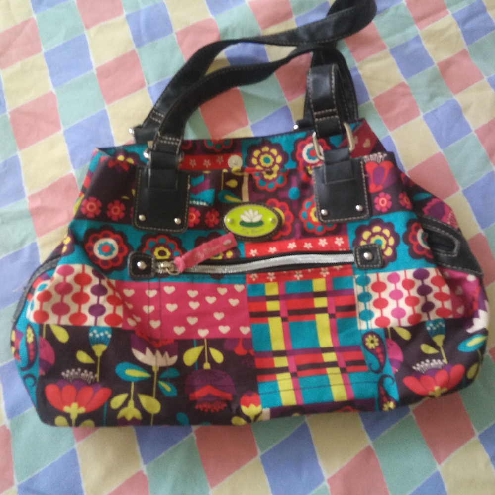 Lily Bloom Floral Purse